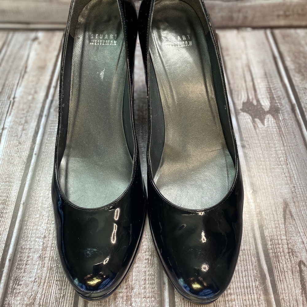 Stuart Weitzman patent leather heels 9N